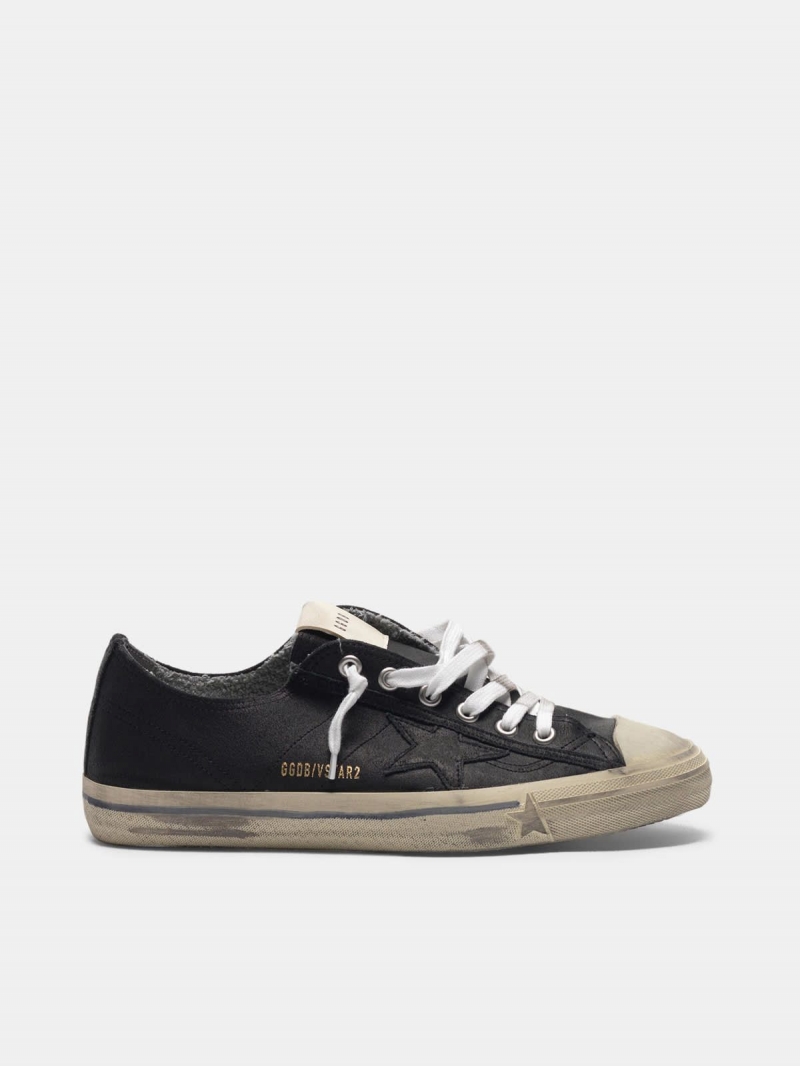 V-Star sneakers in leather with tonal star
