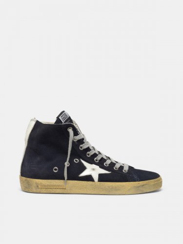 Francy sneakers in suede with leather star