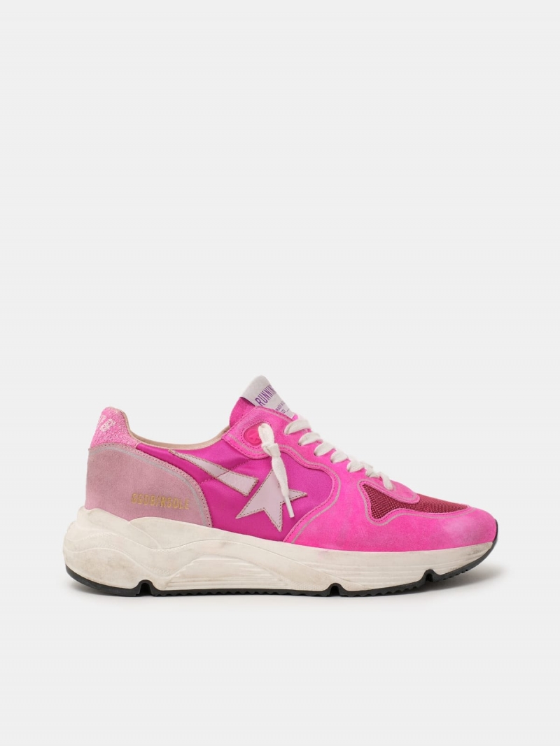 Fuchsia and pink Running Sole sneakers